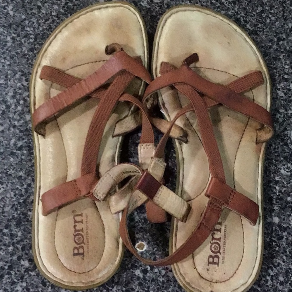 Handcrafted foot ware leather sandal